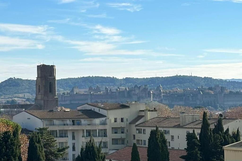 L'Horizon Cathare - Sublime Vue Cite Medievale Carcassonne Exterior photo